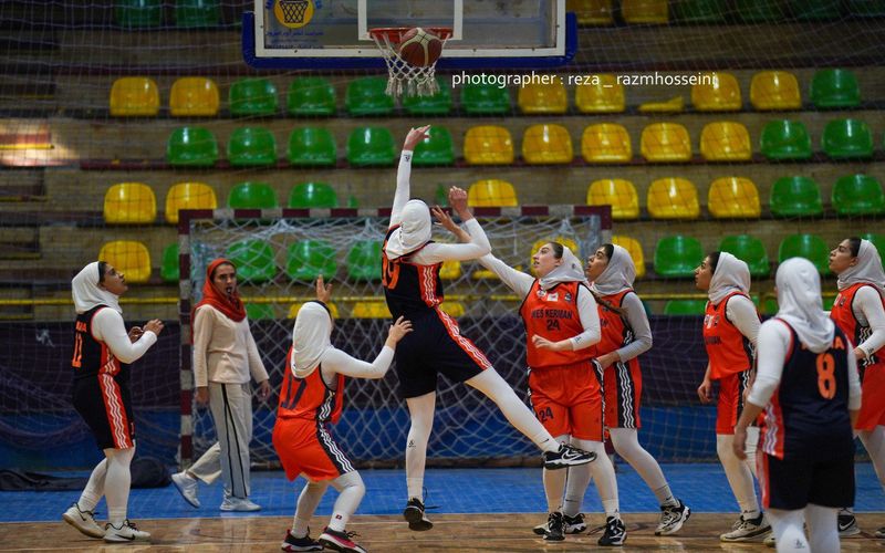 دور برگشت مسابقات بسکتبال زنان در لیگ دستهی یک به میزبانی کرمان