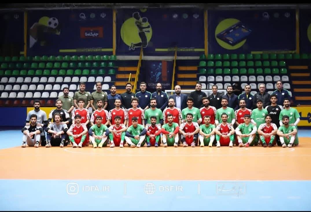 چهارمین اردو آمادهسازی تیم ملی فوتسال ناشنوایان در سیرجان